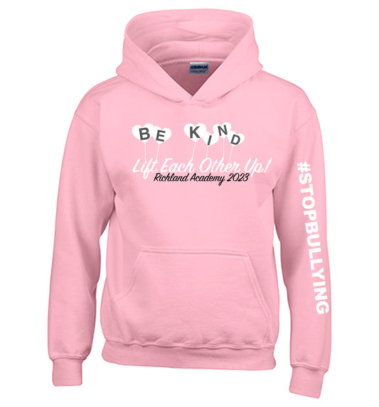 2023 Lift Each Other Up Pink Shirt Day Hoodie